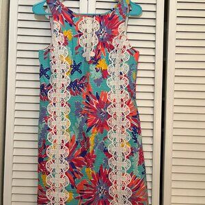 Lilly Pulitzer Shift Dress Size 4 - Colorful Dress, Perfect For Summer!